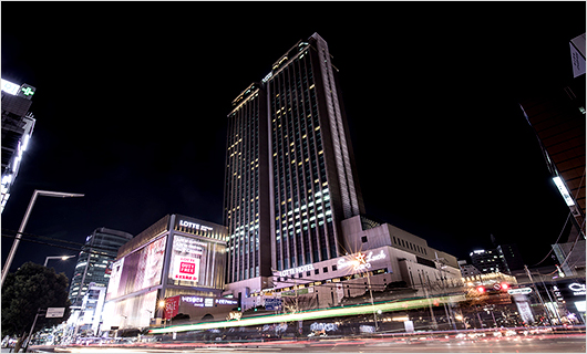 롯데면세점 부산점 건물외관 관련사진