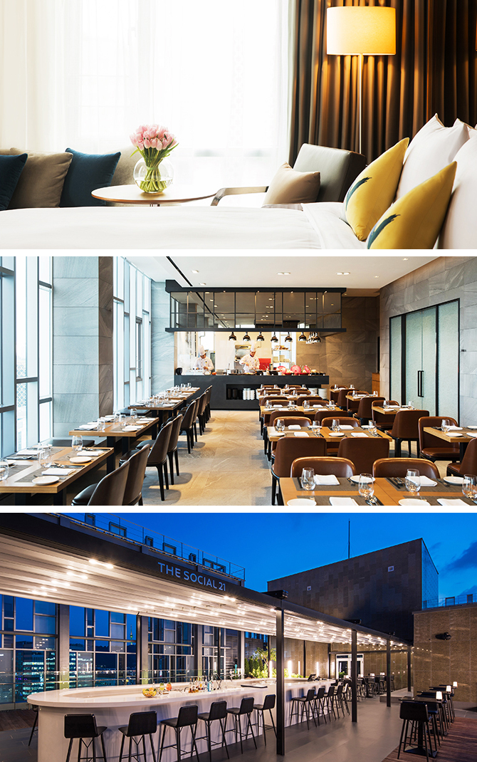 호텔 전경을 보여주는 사진입니다.